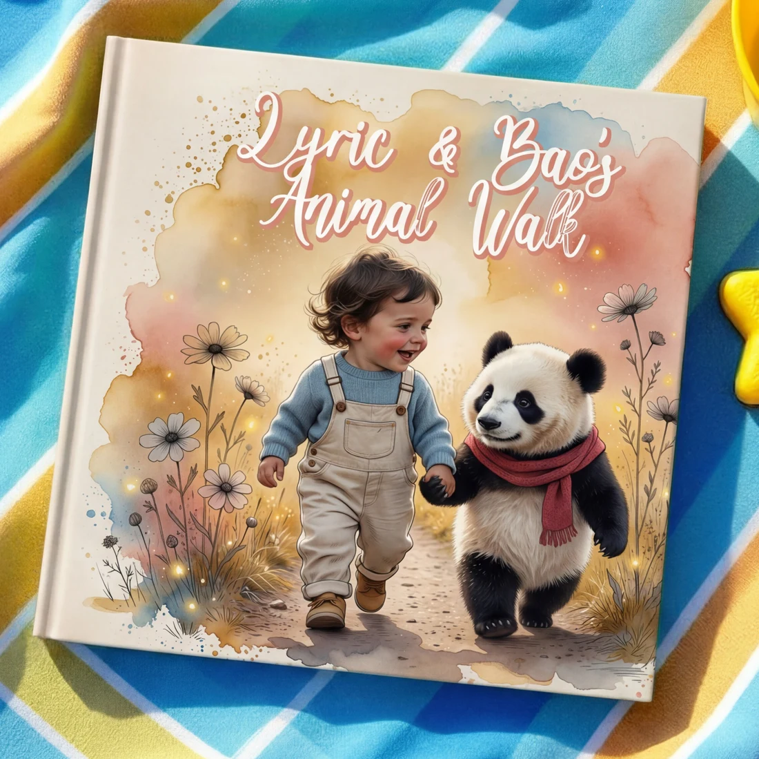 Animal Sounds personalized storybook cover