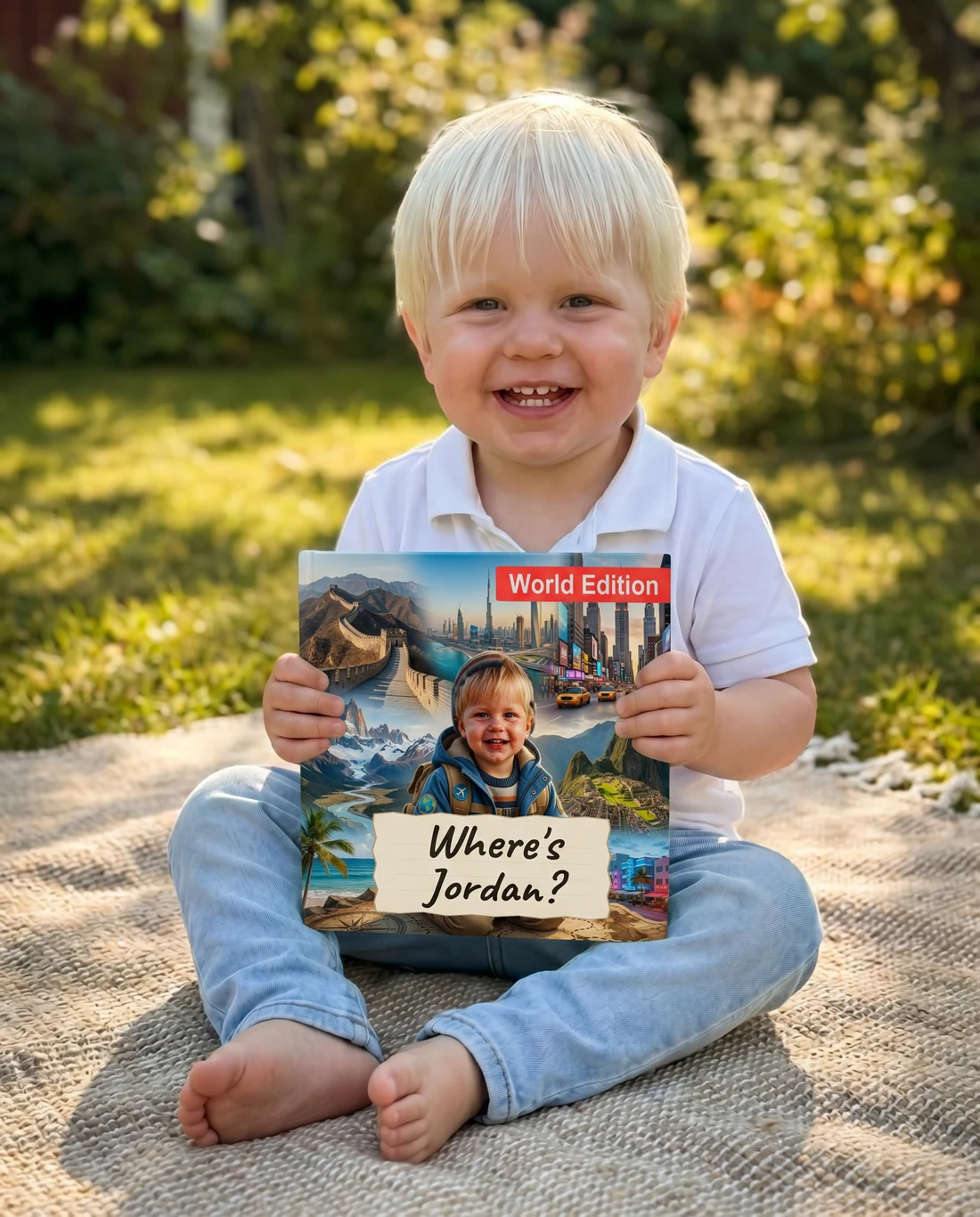 iSpy: World Edition personalized storybook cover