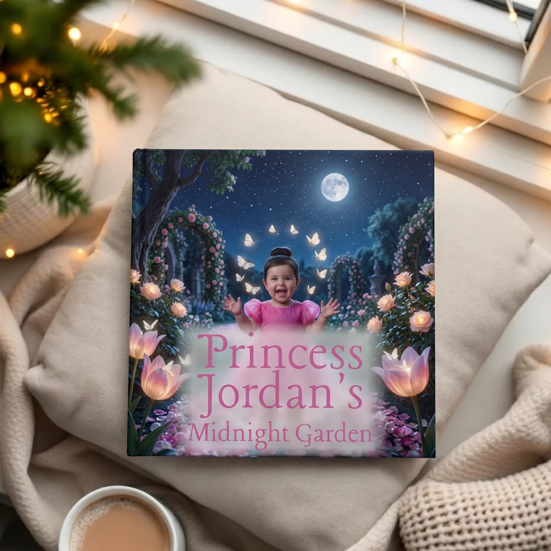 Midnight Garden personalized storybook cover