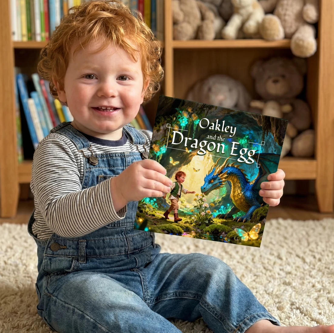 The Dragon Egg personalized storybook cover