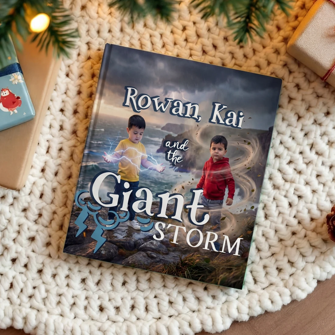 The Lightning Spark personalized storybook cover