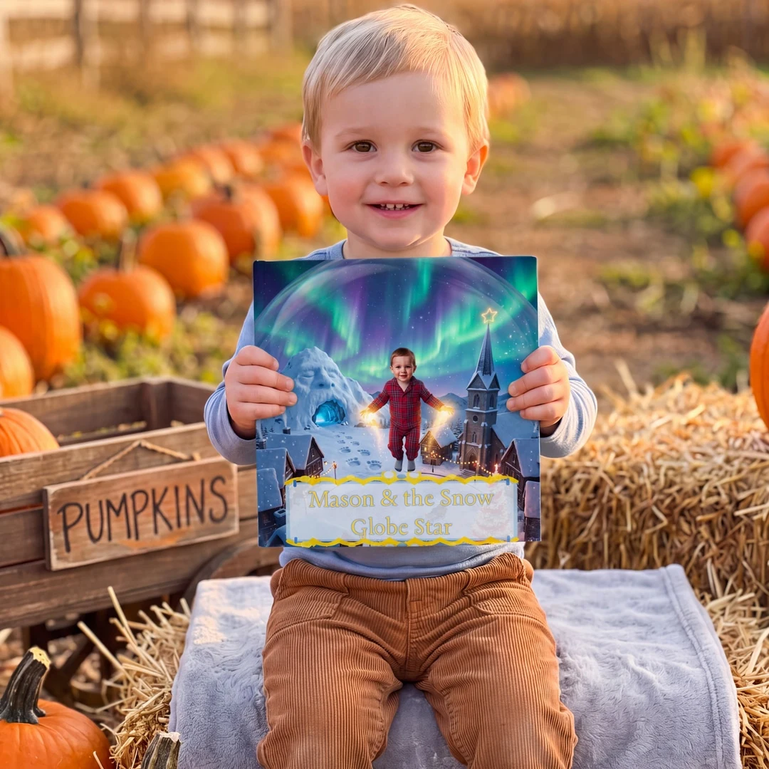 The Snow Globe Star personalized storybook cover